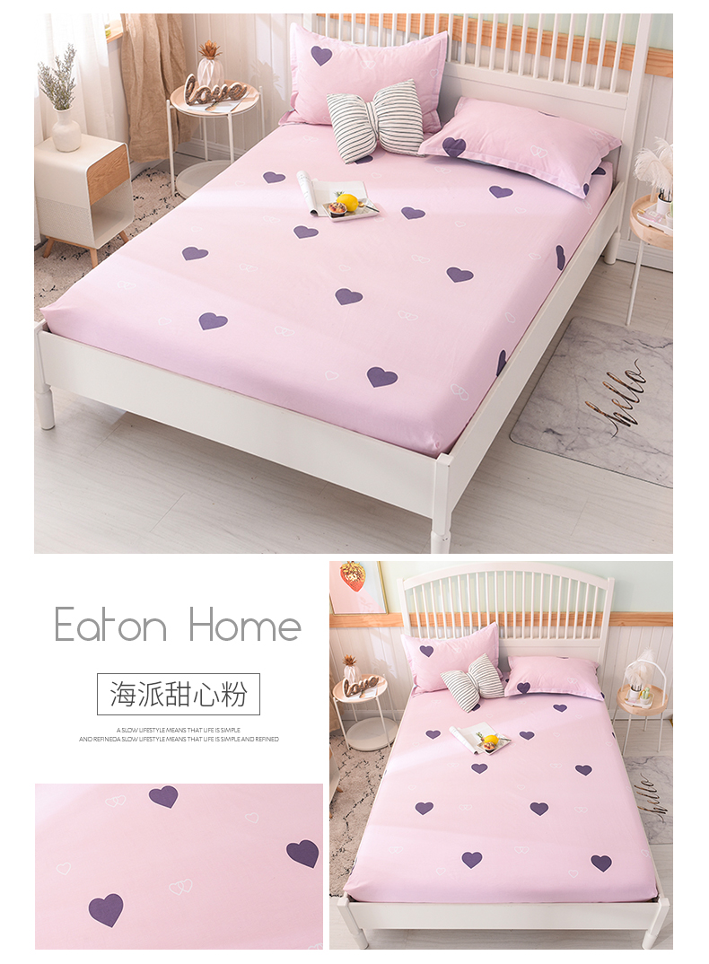 Mùa xuân và mùa hè các doanh nghiệp giường ngủ bông 1.8m bông Simmons nệm bảo vệ che bụi 1,5m bông bedspread - Trang bị Covers 	ga chun trải giường 2mx2m2	