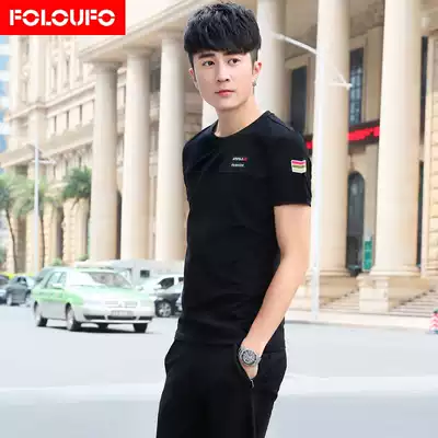 Leisure Sports Set Two Piece Men's Summer Short Sleeve Pants 2021 New Sportswear Set Men's Trends