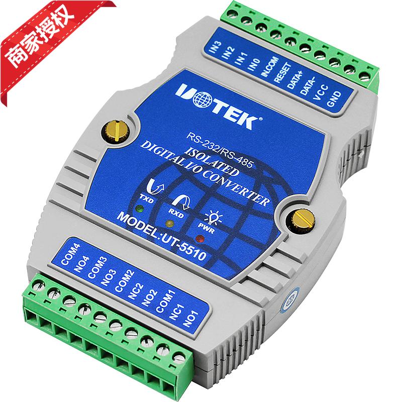 Utai (UTEK) Digital volume 4 channel light isolation input relay I O controller UT-5510A