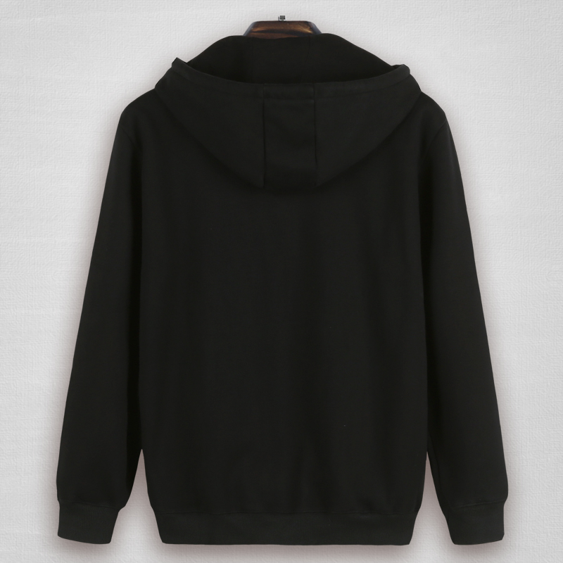 Mùa đông cotton nam lỏng màu cộng với nhung dày áo len trùm đầu nam đôi lỏng lẻo cộng với phân bón XL hoodies áo thun nam có cổ