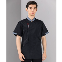 Черный топ с короткими рукавами