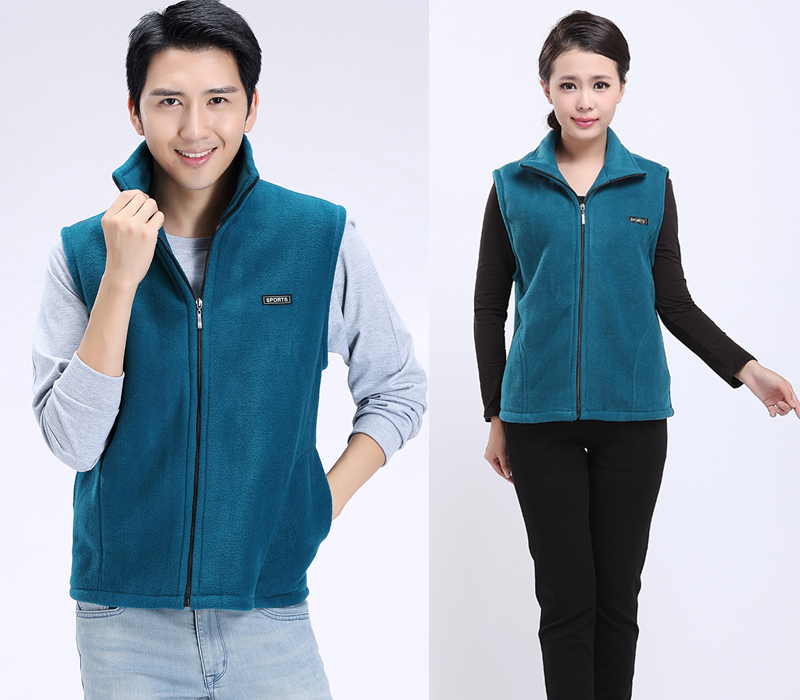 Mùa đông siêu thị áo vest cotton tùy chỉnh lông cừu quảng cáo đám cưới tình nguyện vest dày bồi áo phao nữ hàng hiệu