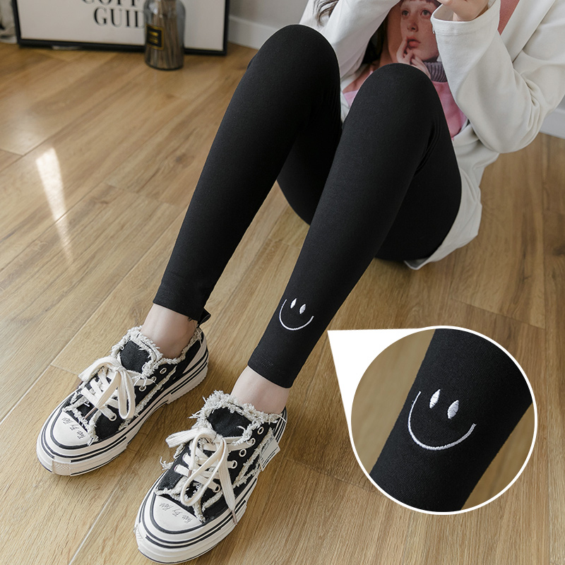 Pregnant Woman Inner Hitch Pants Spring And Autumn Thin Outside Wearing Damp Mother Fashion Pregnant Woman Pants 90% Short Subs Pregnancy Spring Dress Lady