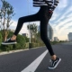 Quần chân đen nữ mùa hè mặc quần legging cạp cao 2019 mới skinny mỏng 145 ngắn một chín quần - Khởi động cắt