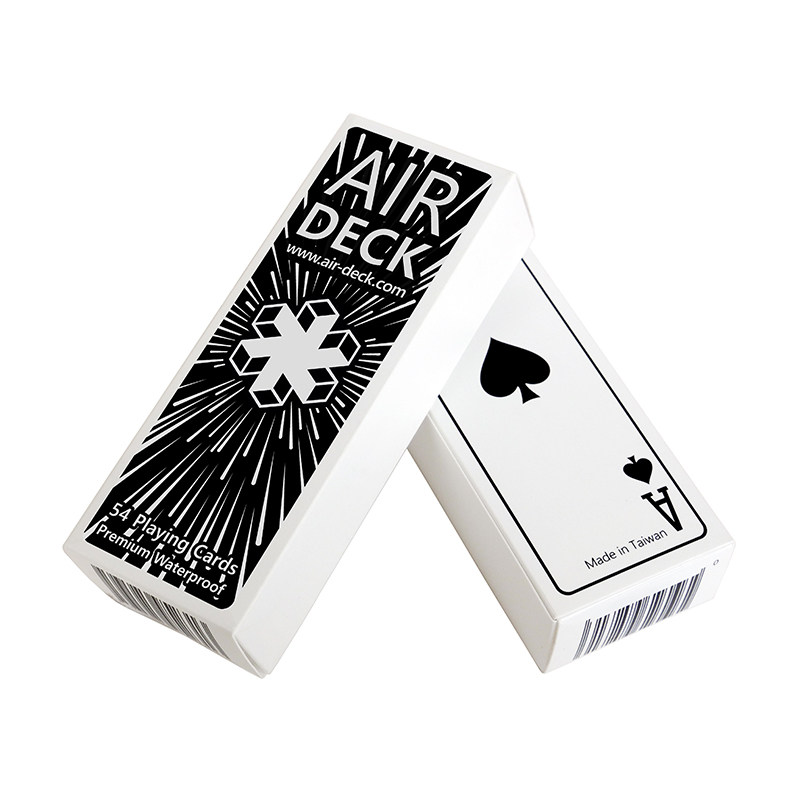 Slag Wash Air Deck 2 0 Creative Playing Cards Plastic Mini small Cute Bridge Waterproof Solitaire