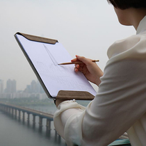 BINDER BOOK splint NOTEBOOK Magnetic adsorption binder notepad drawing board A4 paper fixed splint