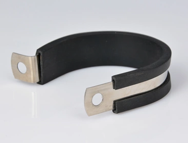 Manufacturer sells 4MM stainless steel 304 continuous adhesive adhesive tape special throat hoop anti-seismic throat hoop hoop