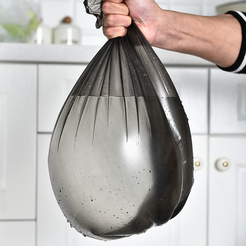 Point-breaking garbage bag eco-friendly garbage bags Large and small number of domestic garbage bags New material 10 volumes