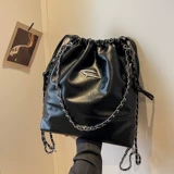Оригинальная летняя сумка через плечо, цепь, рюкзак, коллекция 2023, на шнурках