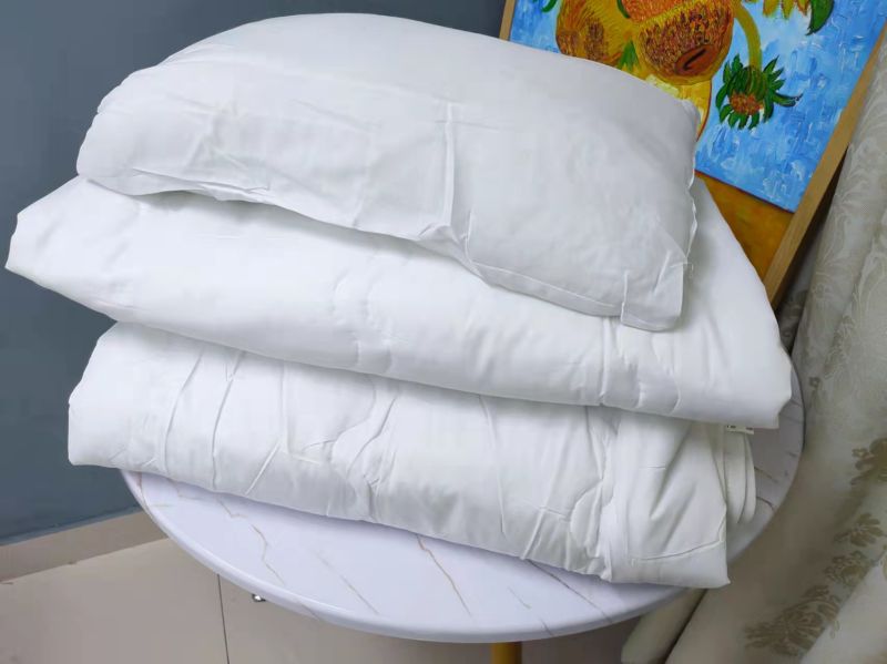 Tai Feng Home Spun Polyester Fiber Silk Cotton Thin Quilt Air Conditioning Quilt 200 200 * 230220 * 240 Summer Pure White Special Price