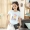 Áo thun cotton tay ngắn cho bé gái mùa hè quần bé gái mùa hè 2019 mới áo sơ mi trắng tay nửa bé từ bi - Áo thun quần áo bé trai