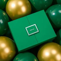 Gift box empty box ins Net Red birthday lipstick gift box Big Green high grade simple ritual gift box