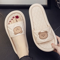 Momo Plaid Bear Bear White