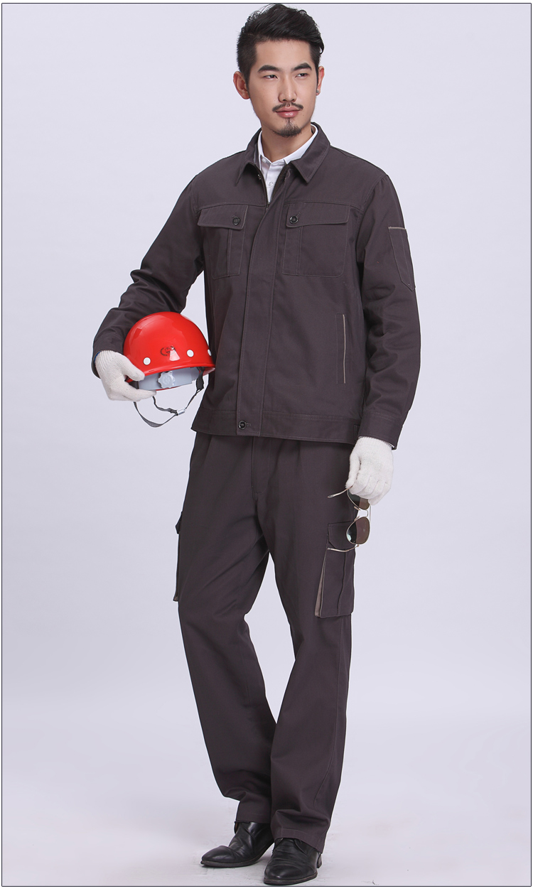 Quần yếm cotton mùa xuân và mùa thu nhà máy bông sửa chữa quần áo phù hợp với lao động nam dịch vụ bảo hiểm quần áo mùa đông quần đũi nam