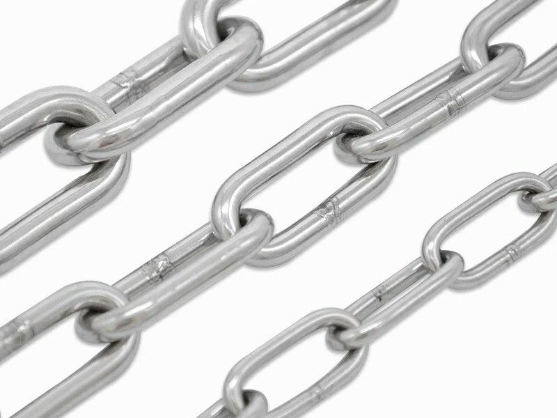 Single chair bearing 5mm 304 stainless steel chain