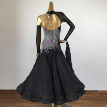 National Standard Dance Elegant Temperament Race Dress Morden Dance High End Race Dress Waltz With Dress Tango Dancer Dress