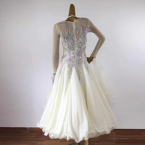National Label dance dress Morden dance with waltz performance Tango Dance With a dress and a dress and a dress