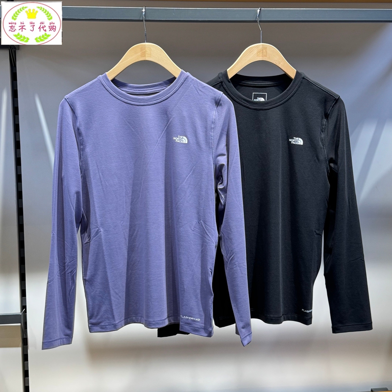 Thenorthface North Face 26 New Autumn and Winter Women's Outdoor Sports Slim-Fitting Quick-Drying Breathable Long-Sleeved T-Shirt 8Kgq Thenorthface North Face 26 New Autumn and Winter Women's Outdoor Sports Slim-Fitting Quick-Drying Breathable Long-Sleeved T-Shirt 8Kgq