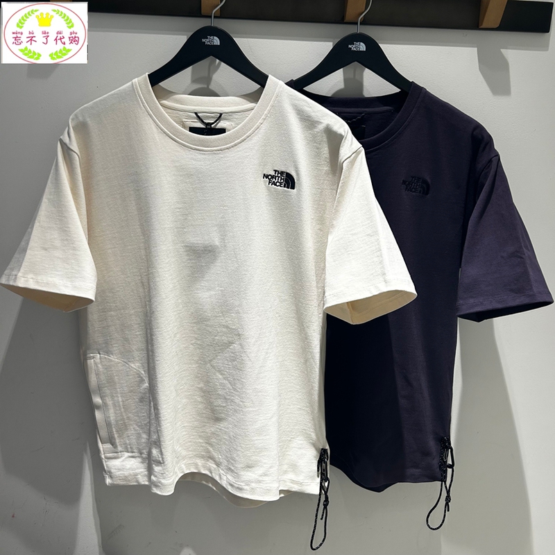 Thenorthface Ue26 Spring and Summer New Men's Outdoor Sports Round Neck Pure Cotton Short-Sleeved T-Shirt 8F4N