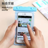 Большая мультяшная защита мобильного телефона для плавания, водонепроницаемая непромокаемая сумка из ПВХ, сенсорный экран