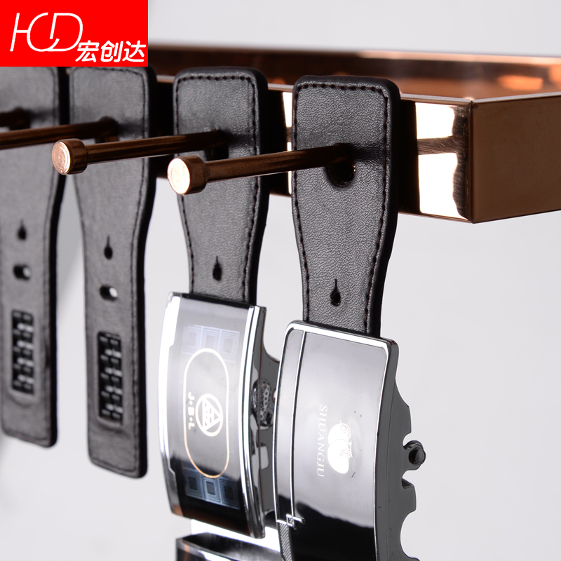 Belt display Hook belt hanging buckle Leather hook belt Hook belt