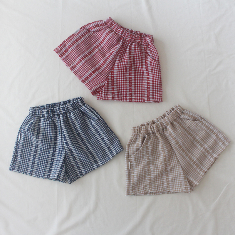 Plaid Casual Shorts Plaid Casual Shorts