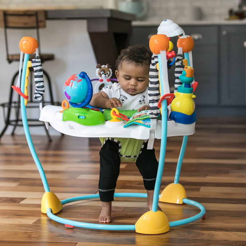 baby einstein discovery tour jumping chair baby bounce chair baby indoor fitness frame 0-3 year old toy