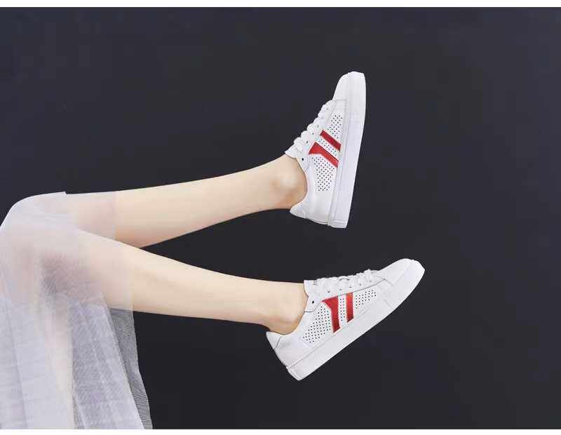 Special requirements for people with disabilities Customized long and short feet high and low shoes Single invisible patch tall and small leather breathable white shoes