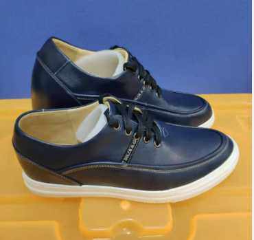 Special men's shoes customized high and low shoes length of shoes Single only invisible heightening of men's shoes genuine leather sport casual men's shoes