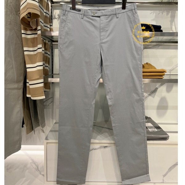 Authentic Men's Summer Clothing Jb1B22742 Slim Fit Version Jb1B22749 Fitted Version Light Gray Cool Pants Casual Pants Authentic Men's Summer Clothing Jb1B22742 Slim Fit Version Jb1B22749 Fitted Version Light Gray Cool Pants Casual Pants