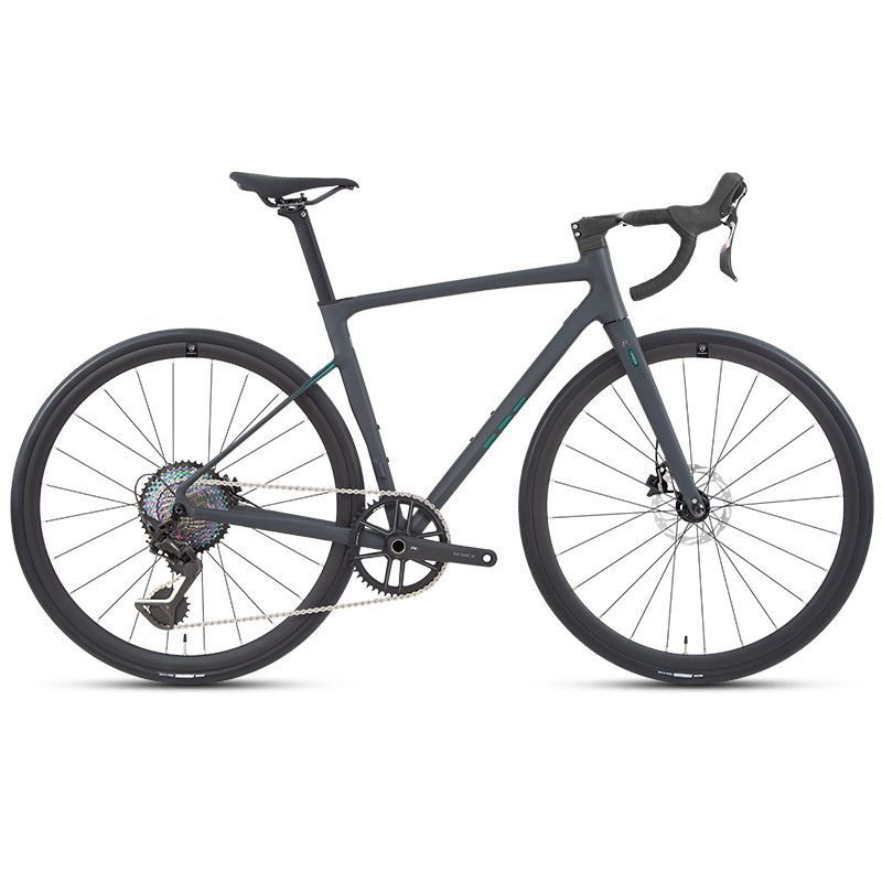 Zui Te C6 Lightweight Road Bike with Internal Cable Routing, Oil Disc Brakes, Carbon Fiber Front Fork, Variable Speed, Unisex Racing Bike Zui Te C6 Lightweight Road Bike with Internal Cable Routing, Oil Disc Brakes, Carbon Fiber Front Fork, Variable Speed, Unisex Racing Bike