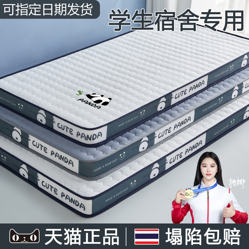 Foldable Latex Mattress Pad for Student Dormitory Single Bed, Thickened Mattress Sponge Pad, Sleeping Pad