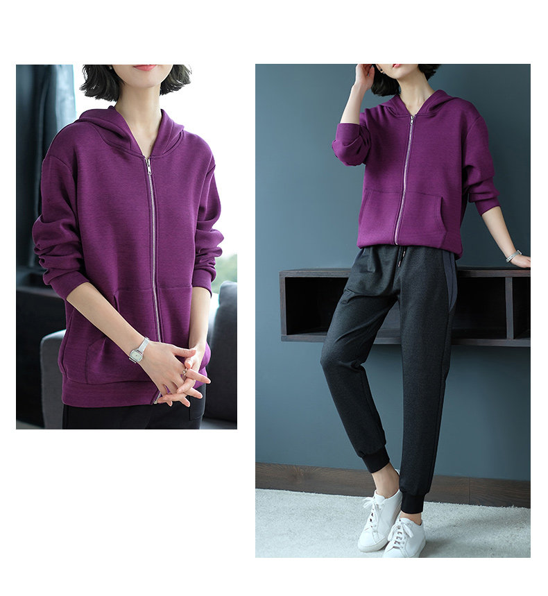 Sweatshirt femme en Coton - Ref 3216122 Image 18