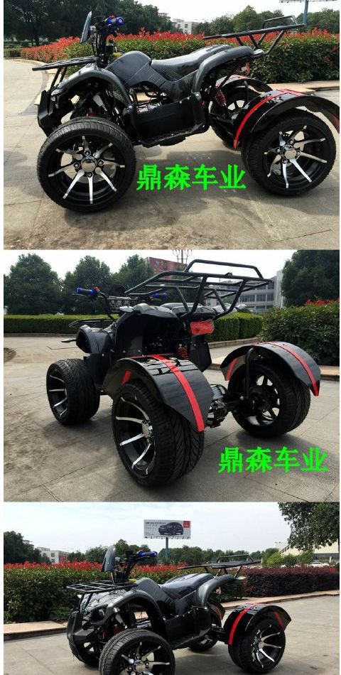 Dingsen bốn bánh xe điện nhỏ bò điện ATV du lịch khu vực cảnh quan taxi xuất khẩu xe điện xe máy cho bé