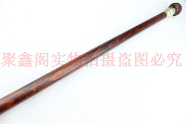 Gỗ gụ cao cấp đi bộ lúm đồng tiền Dalbergia đi bộ gậy gỗ rắn già đi bộ gỗ trekking cột tròn văn minh - Gậy / gậy gậy chống người già