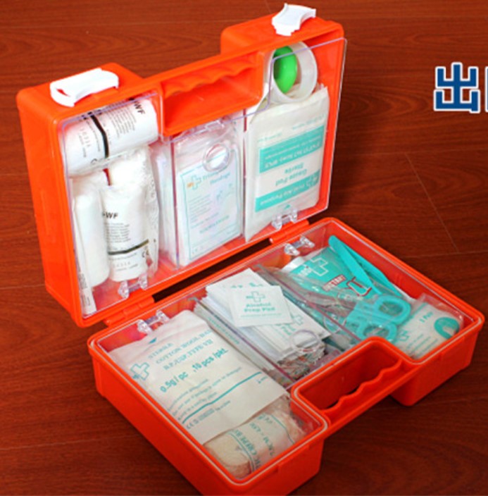Including first aid supplies enterprise first aid kit company factory large ABS first aid kit set wall-mounted emergency box