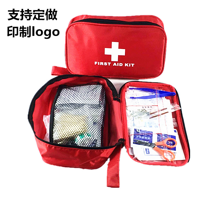 Print-print logo waterproof outdoor vehicular escape bag