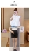 Bà bầu búp bê mùa hè phiên bản Hàn Quốc 2019 hè mới thời trang cotton ngắn đoạn áo không tay vest áo sơ mi phù hợp với áo sơ mi - Áo thai sản đầm bầu công sở dáng dài Áo thai sản