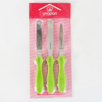 Three-Energy House Baking Tool UN35211 Scraping Knife Group (3 Groups) Cream Cake Sling Tool