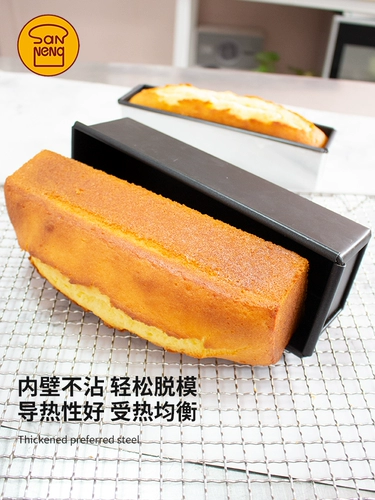 Саннэнг Прямоугольные Водяные полоски, не -стильная лоза хлеб тяжелая масляная губчатая губчатая пирог