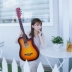 38 inch guitar acoustic người mới bắt đầu sinh viên nữ nói chung retro hát gỗ giới thiệu thực hành đàn piano - Nhạc cụ phương Tây kèn saxofon Nhạc cụ phương Tây