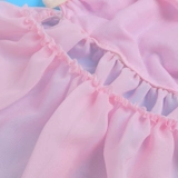 Тонкая кружевная летняя дышащая медицинская маска, вуаль, защита от солнца, с защитой шеи