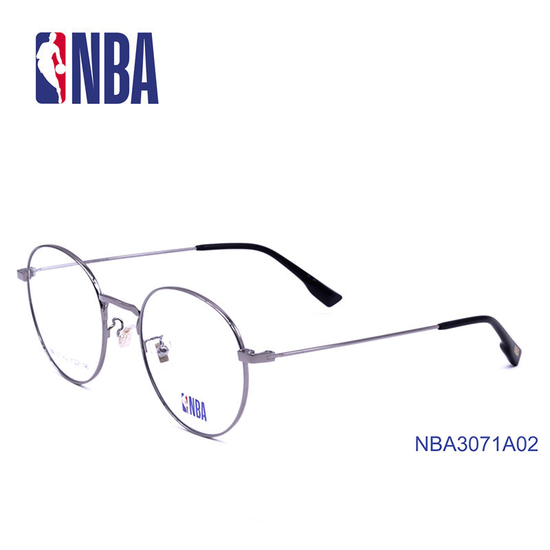 NBA3071 goggle retro round large frame protective myopia glasses frame tide male and female metal art