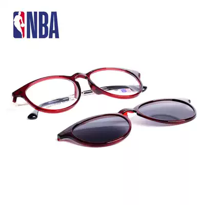 NBA1157 magnetic cover glasses driving trendy fashion handsome myopia polarized sunglasses sunglasses can be equipped with power