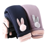 Леггинсы, утепленный детский пуховик, удерживающие тепло детские штаны для девочек, в западном стиле