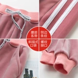 Детские осенние бархатные штаны для мальчиков, коллекция 2022