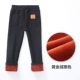 Quần legging nữ mùa thu đông 2018 Quần áo trẻ em mùa đông mới cộng với nhung dày cho bé cao bồi mặc quần dài nữ quần áo trẻ sơ sinh