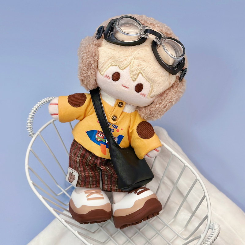 10cm Cotton Doll Casual Outfit Winter Flying Goggles Casual Non-Character Doll Clothes 10cm Cotton Doll Casual Outfit Winter Flying Goggles Casual Non-Character Doll Clothes