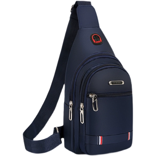 Нагрудная сумка, сумка на одно плечо для отдыха, сумка через плечо, водонепроницаемая сумка, рюкзак, ткань оксфорд, в корейском стиле