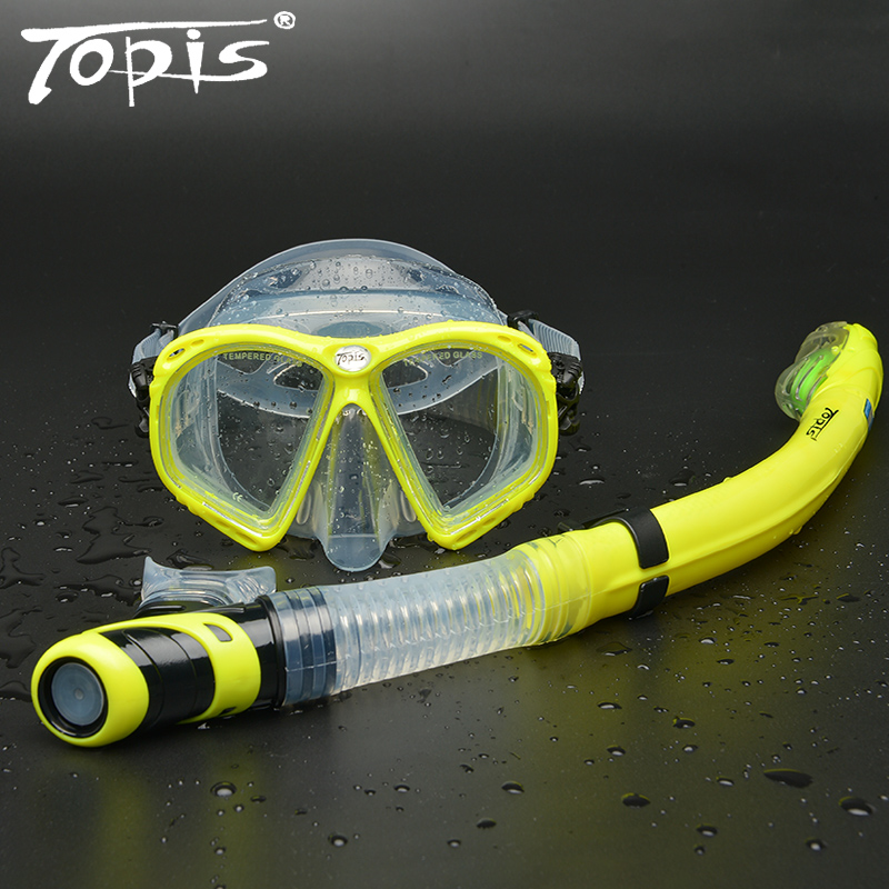 Diving glasses snorkel set anti-fog mirror mask snorkeling three treasures free diving deep diving equipment